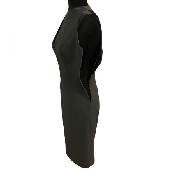 Ralph Lauren Black Label Wool Blend Black Mini Dress size 2 Made in Italy - Picture 6 of 8